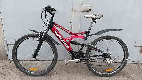 Фирменный горный двухподвесной велосипед, колёса 26 дюймов, рама 20 дюймов Енакиево