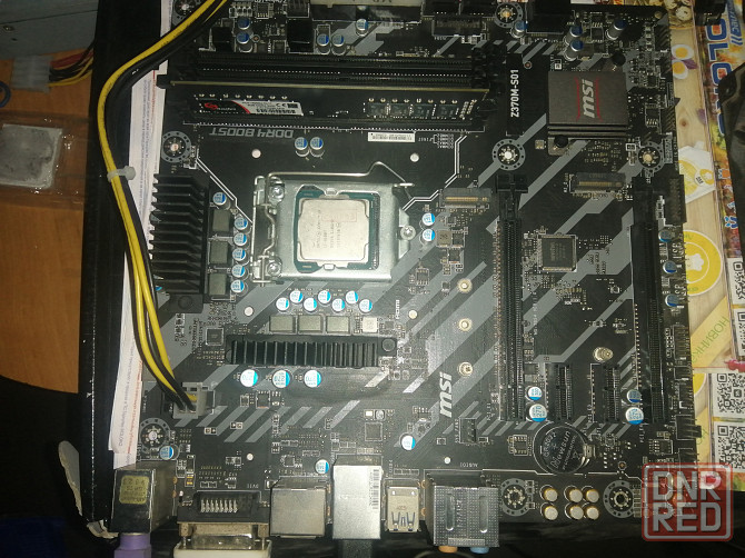 Комплект Core i3-8100T и плата Msi Z370M-S01 Горловка - изображение 1