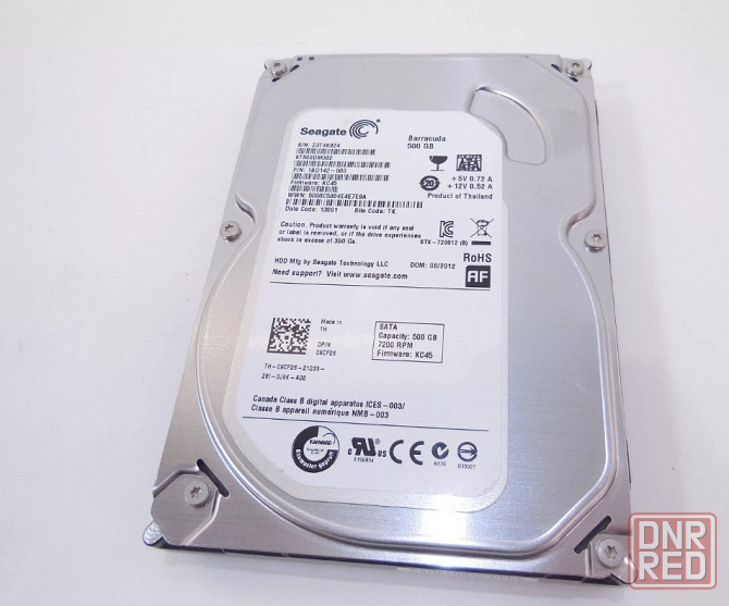 Жесткий диск Sata3 Seagate 500Gb Горловка - изображение 1
