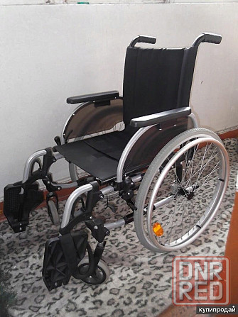 инвалидная коляска комнатная и для улицы можно универсал складная лёгкая немецки разны и стул туалет Донецк - изображение 7