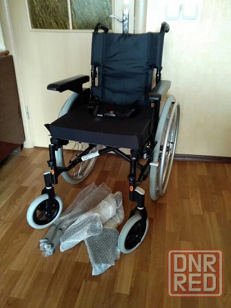 инвалидная коляска комнатная и для улицы можно универсал складная лёгкая немецки разны и стул туалет Донецк - изображение 3