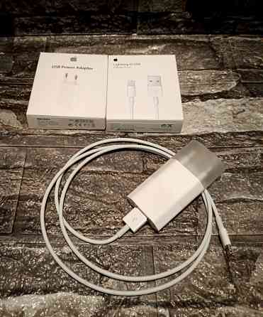 Apple зарядное устройство + кабель (оригинал) Донецк