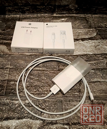 Apple зарядное устройство + кабель (оригинал) Донецк - изображение 1