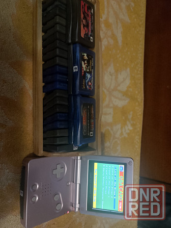 Продам Gameboy advance sp+27картриджей Донецк - изображение 2