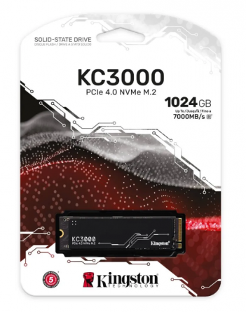 SSD Kingston KC3000 1TB NVMe M.2 7000mb/s Новый Гарантия 12 месяцев Донецк