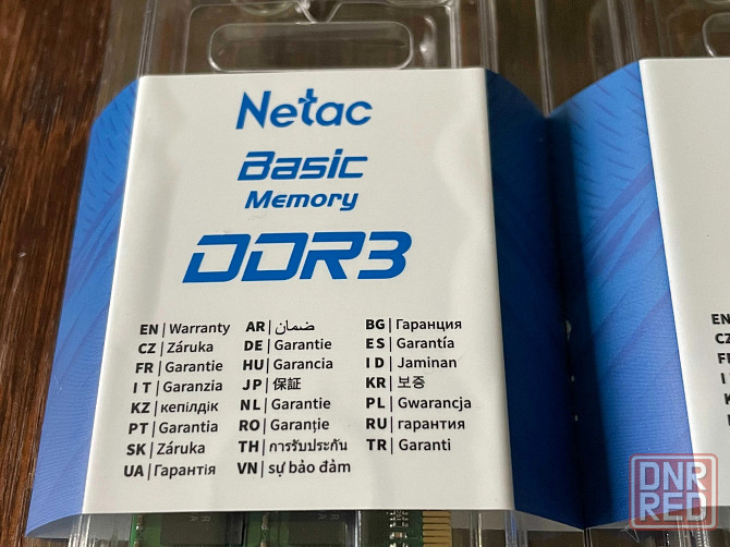 Память Netac SODIMM DDR3L-1600 8GB PC3-12800 (NTBSD3N16SP-08) чипы Hynix! Донецк - изображение 2
