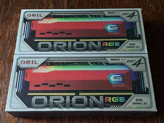 Память Geil DDR4-4266 16GB PC4-34100 ORION RGB BLACK/RED CL18 (2x8GB) Донецк