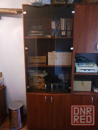 шкаф офисный коричневый Донецк - изображение 2