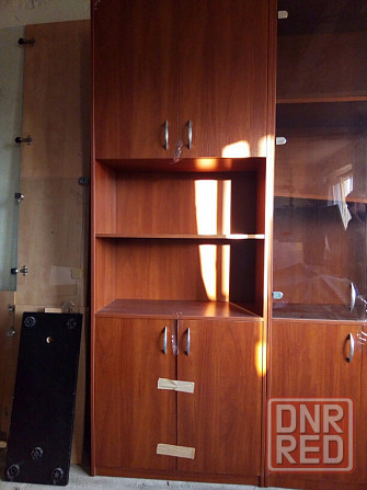 шкаф офисный коричневый Донецк - изображение 1
