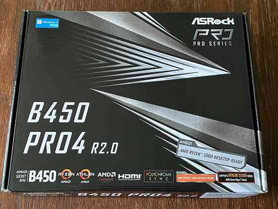 Материнская плата ASRock B450 Pro4 R2.0 (sAM4, AMD B450) Донецк