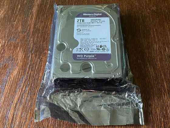 Жесткий диск Western Digital Purple 2TB 64MB 5400rpm WD20PURZ Донецк