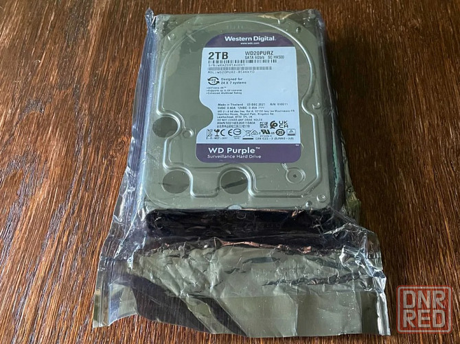 Жесткий диск Western Digital Purple 2TB 64MB 5400rpm WD20PURZ Донецк - изображение 2