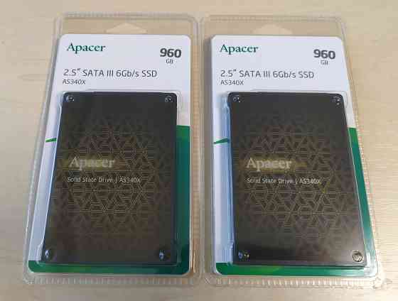 SSD Apacer AS340X 960GB 2.5" SATAIII 3D V-NAND (AP960GAS340XC-1) 560TBW Донецк
