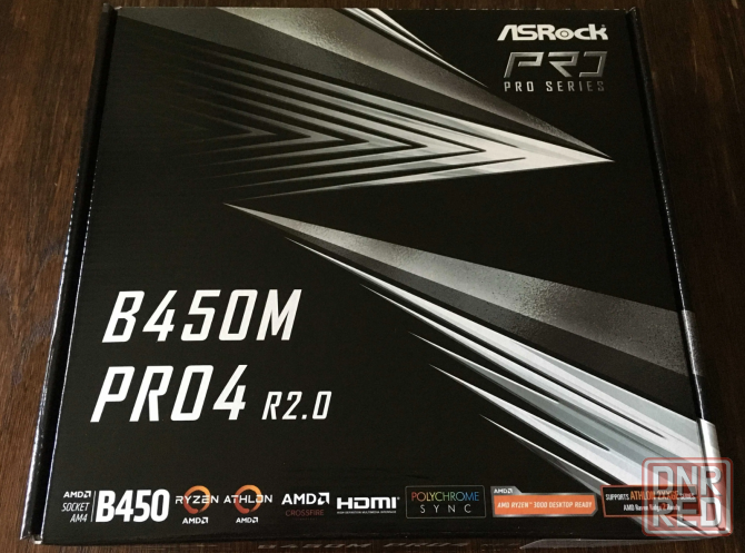 Материнская плата ASRock B450M Pro4 R2.0 (sAM4, AMD B450) Донецк - изображение 1