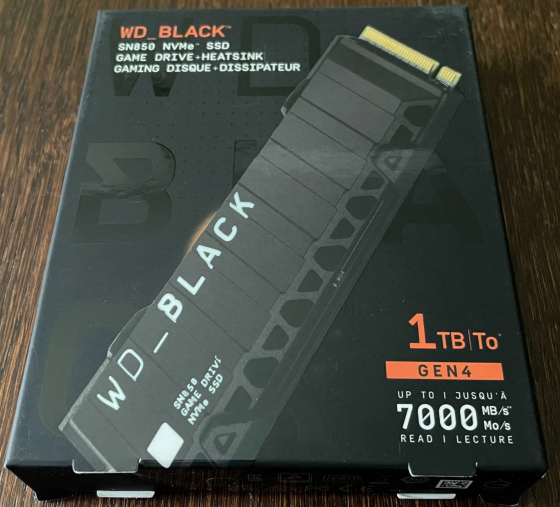 SSD Western Digital Black SN850 1TB With Heatsink PCIe 4.0 x4 Донецк