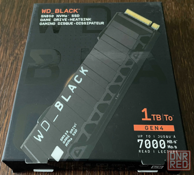SSD Western Digital Black SN850 1TB With Heatsink PCIe 4.0 x4 Донецк - изображение 1