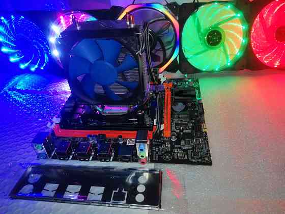 Новый комплект 24 потока Xeon E5-2676v3 с материнской платой X99 с 16ГБ Горловка