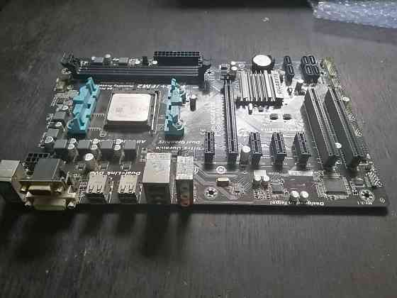 Комплект A4-6300 и плата Gigabyte GA-F2A58-DS3 Fm2+ с видео Radeon HD 8370D Горловка