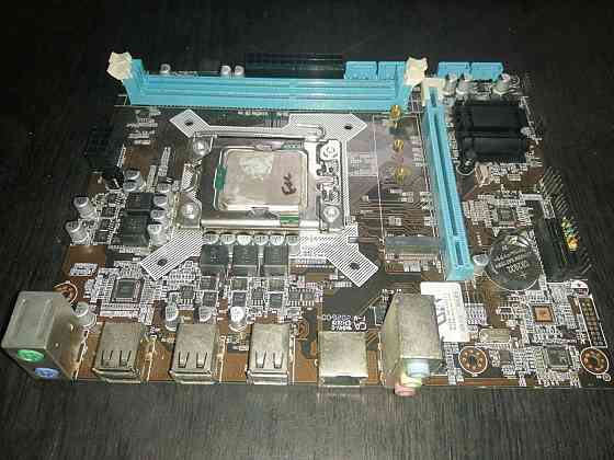 Комплект 12 потоков Xeon E5-2420V2 с материнской платой с 8Гб памяти Горловка