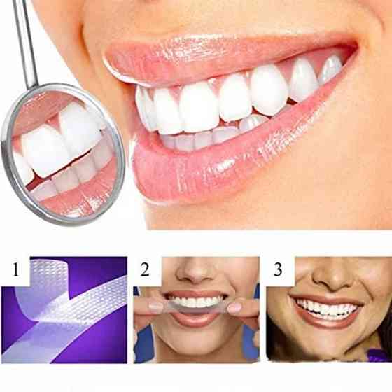 Отбеливающие полоски для зубов | 5D WHITE TEETH | Отбеливание зубов Донецк