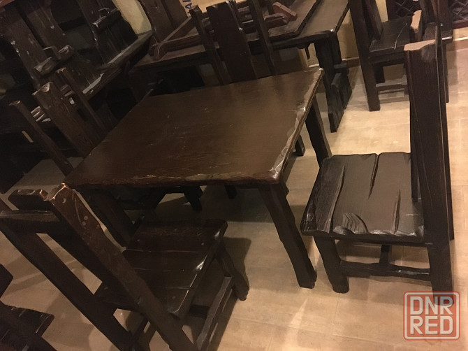 Мебель Стол, стулья, лавки из Дуба!! для дачи, бани, беседки и т.д. Донецк - изображение 6