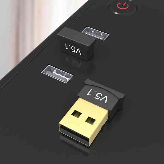 Bluetooth адаптер 5.1 для пк | Блютуз приемник для компьютера | 10 метров USB Донецк