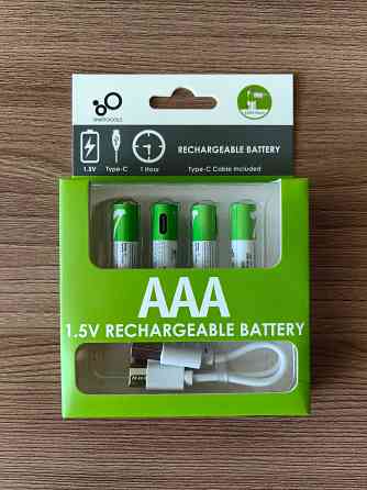 Li-ion AАА 1.5V SMARTOOOLS 500mAh | Литиевый аккумулятор | Батарейка Донецк