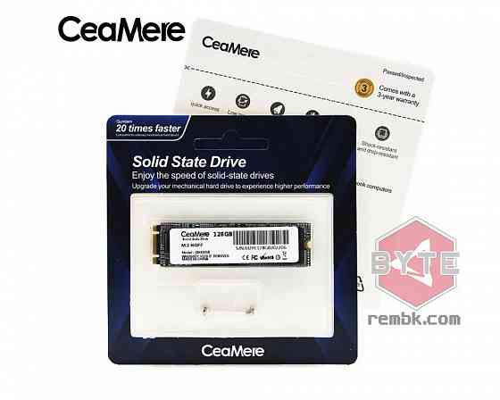SSD M.2 NVME Твердотельный накопитель Ceamere 128Гб (CMSSDG128GB) |Гарантия Донецк