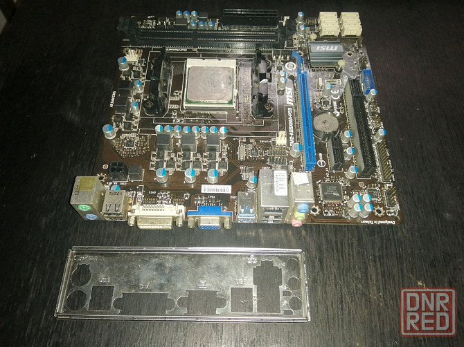 Комплект A4-6300 и плата MSI FM2-A85XMA-P33 с видео Radeon HD 8370D Горловка - изображение 1