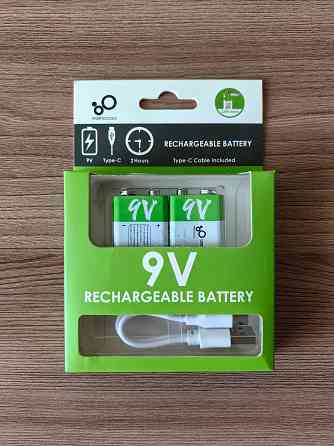 Li-ion крона 9V SMARTOOOLS 650mAh | Литиевый аккумулятор | Батарейка Донецк