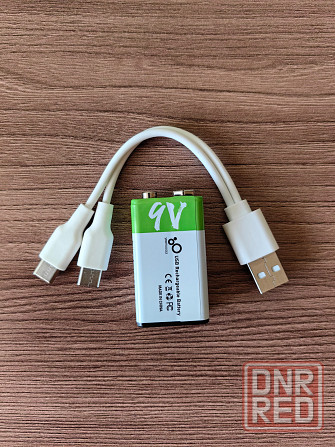 Li-ion крона 9V SMARTOOOLS 650mAh | Литиевый аккумулятор | Батарейка Донецк - изображение 3