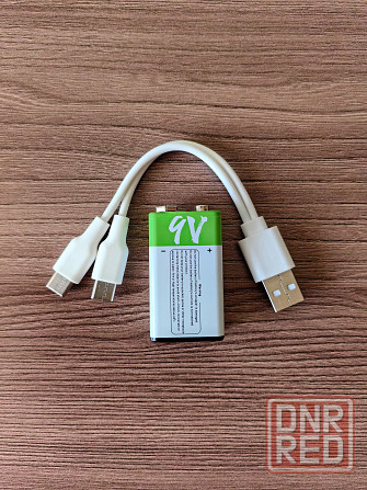 Li-ion крона 9V SMARTOOOLS 650mAh | Литиевый аккумулятор | Батарейка Донецк - изображение 4