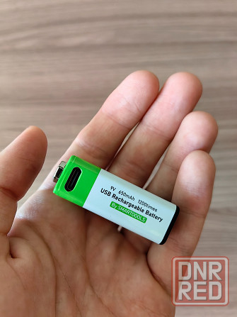 Li-ion крона 9V SMARTOOOLS 650mAh | Литиевый аккумулятор | Батарейка Донецк - изображение 5