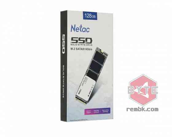 SSD накопитель NETAC N535N NT01N535N-128G-N8X 128ГБ, M.2 2280, SATA III |Гарантия Донецк