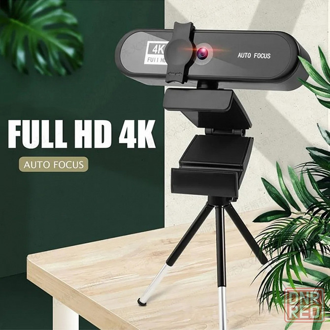 Веб камера 4K с автофокусом и микрофоном | USB Webcam | Вебкамера Донецк - изображение 1