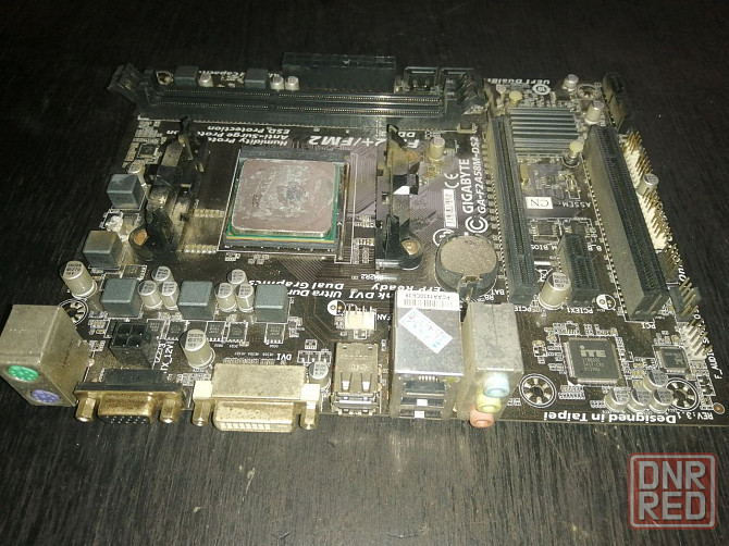 Комплект A4-7300 и плата Gigabyte GA-F2A58M-DS2 с видео Radeon HD 8470D Горловка - изображение 1