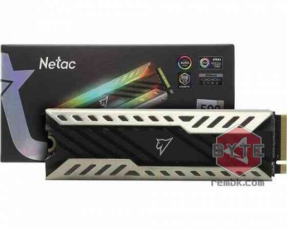 Накопитель SSD Netac 500Gb NV3000 RGB Series PCI-E 3.0 NVMe M.2 2280 Retail (NT01NV3000RGB-500-E4X) Донецк