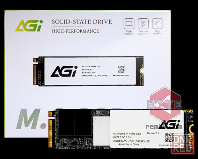 Накопитель SSD AGI 1TB AGI AI218 Client SSD PCIe Gen 3x4 3D TLC (AGI1T0GIMAI218) |Гарантия Донецк - изображение 1
