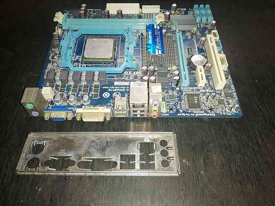 Комплект 4 ядра Athlon II x4 640 + плата Am3+ Gigabyte GA-78LMT-S2P v3 Горловка