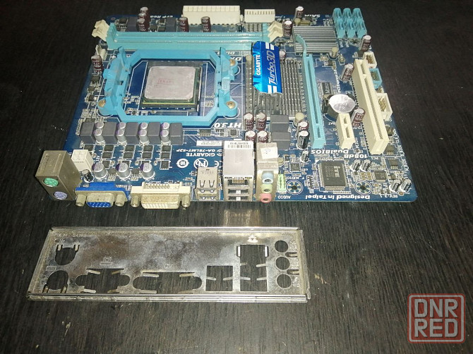 Комплект 4 ядра Athlon II x4 640 + плата Am3+ Gigabyte GA-78LMT-S2P v3 Горловка - изображение 1