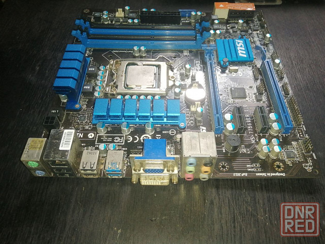 Core i5-3450 + плата MSI H77MA-G43 Горловка - изображение 1