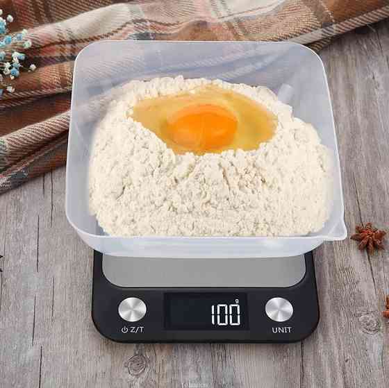 Кухонные весы на 15кг | Аккумуляторные весы для кухни | Перезаряжаемые Донецк