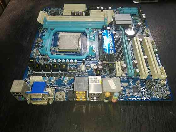 Комплект Athlon II x2 245 и материнская плата Gigabyte GA-MA785GMT-US2H Горловка