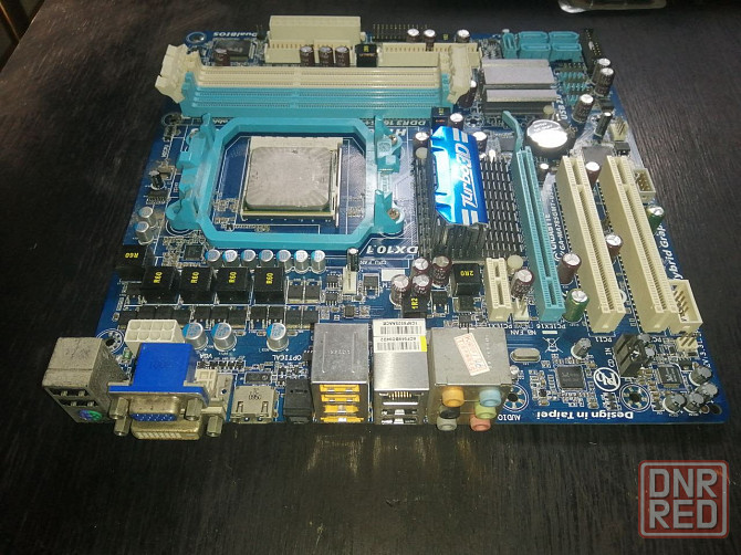 Комплект Athlon II x2 245 и материнская плата Gigabyte GA-MA785GMT-US2H Горловка - изображение 1