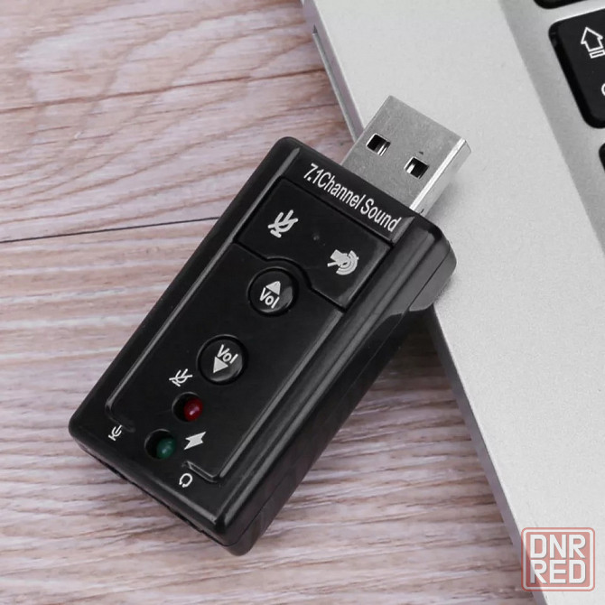 Внешняя звуковая карта | USB Virtual Sound Card 7.1 | Микрофон | Аудио Донецк - изображение 1