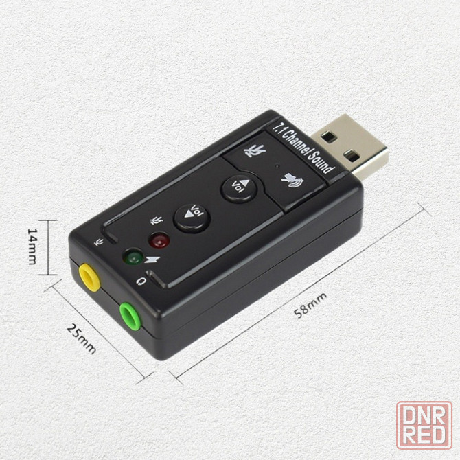 Внешняя звуковая карта | Аудио адаптер для компьютера | USB переходник Донецк - изображение 8