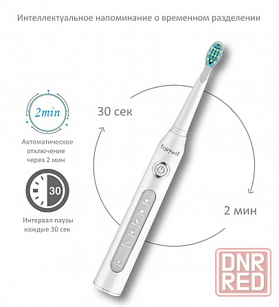 Электрическая зубная щетка | Ультразвуковая электрощетка | Три насадки Донецк - изображение 6