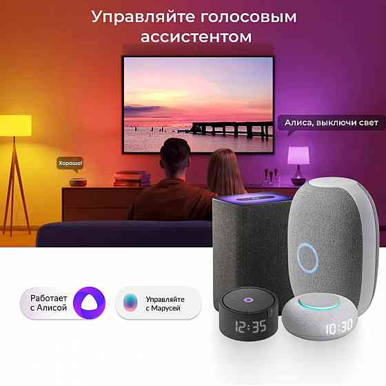 Wi-Fi лампочка RGBCCT | Голосовое управление | E27 85-265V Tuya Донецк