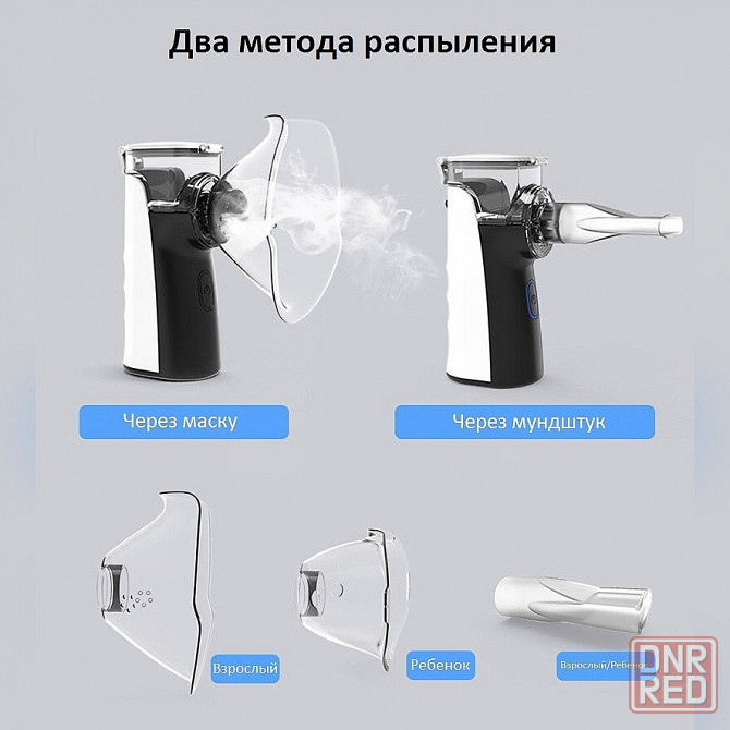 Ультразвуковой небулайзер | Аппарат для ингаляций | Портативный Донецк - изображение 5