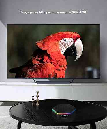 6К android TV приставка 4/64Гб | Смарт ТB приставка для телевизора Донецк